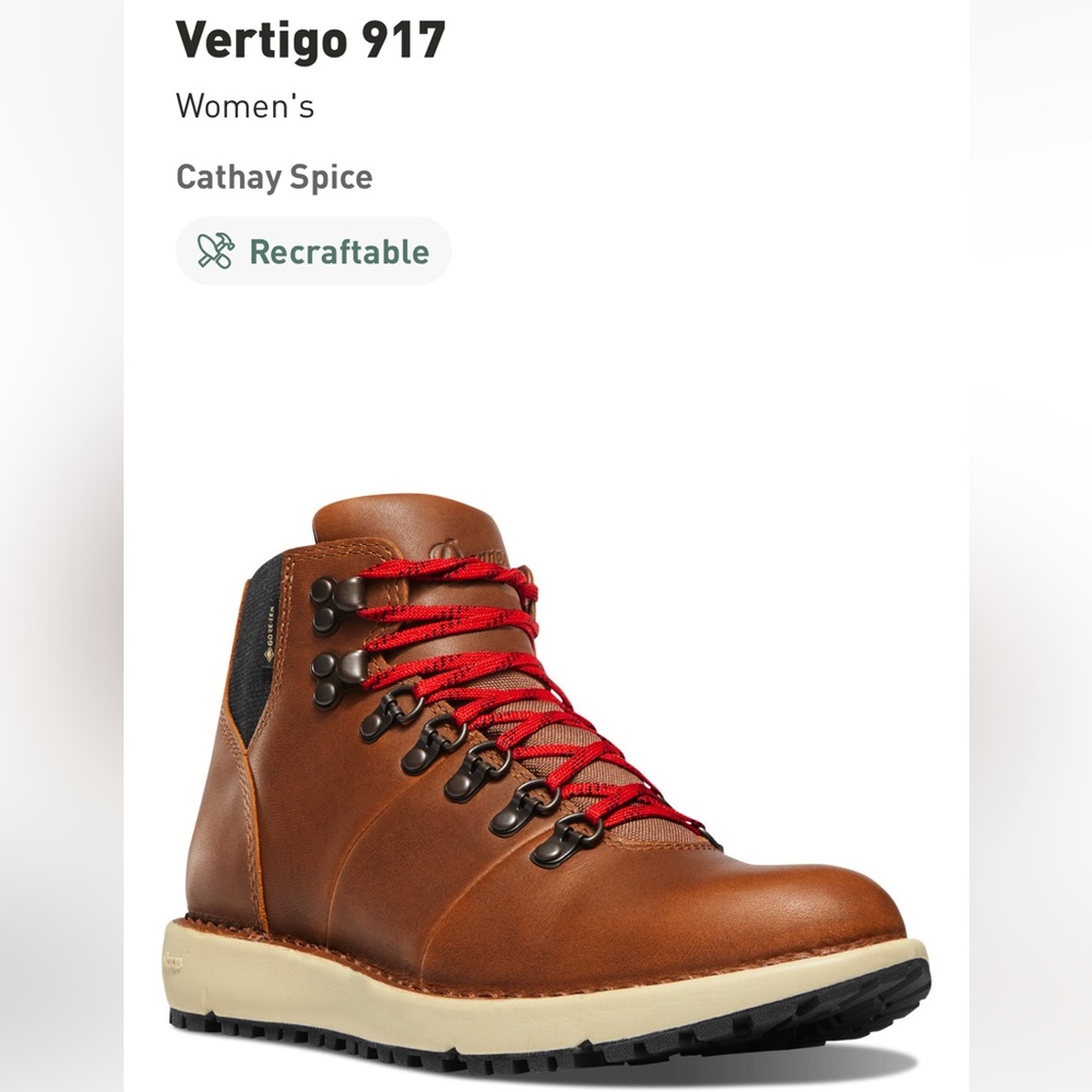 Wmns Danner Vertigo 917 Boots in Cathay Spice, sz 7